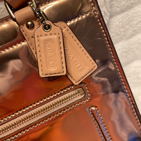 Coach rose gold purse, tech wallet and card case - Picture 2 of 9